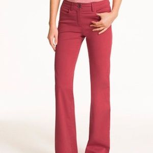 LL Bean Signature Boot Cut Chinos Size 0